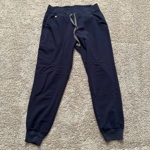 dark blue figs scrubs